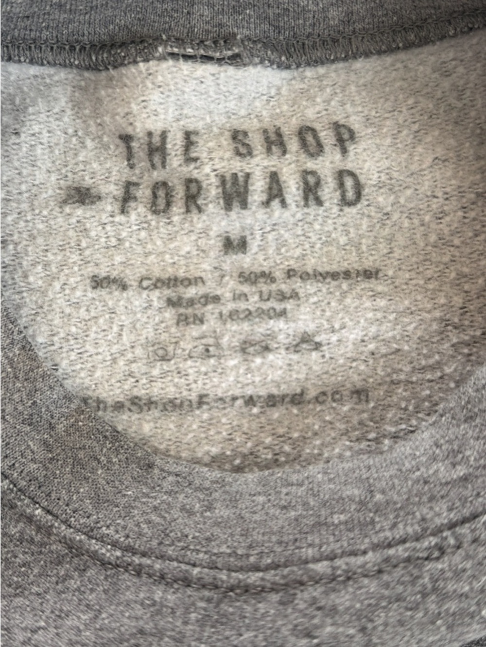 The Shop Forward Gray Crewneck sweatShirt